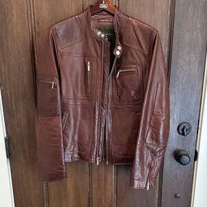 Wilsons Leather Men's Brown Jacket